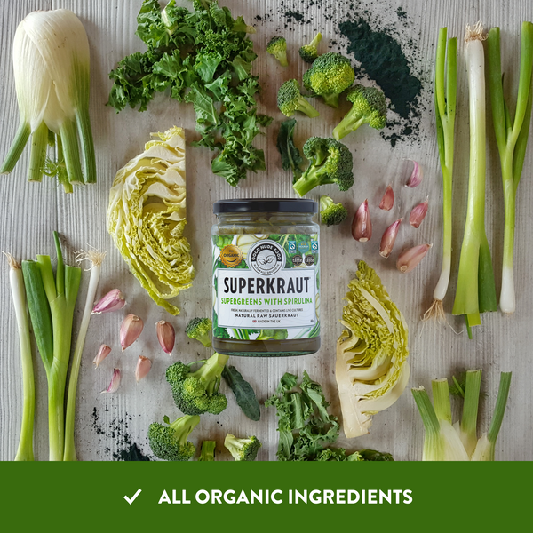 Supergreens with Spirulina Superkraut