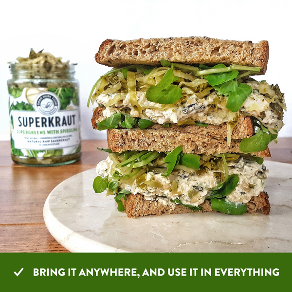 Supergreens with Spirulina Superkraut