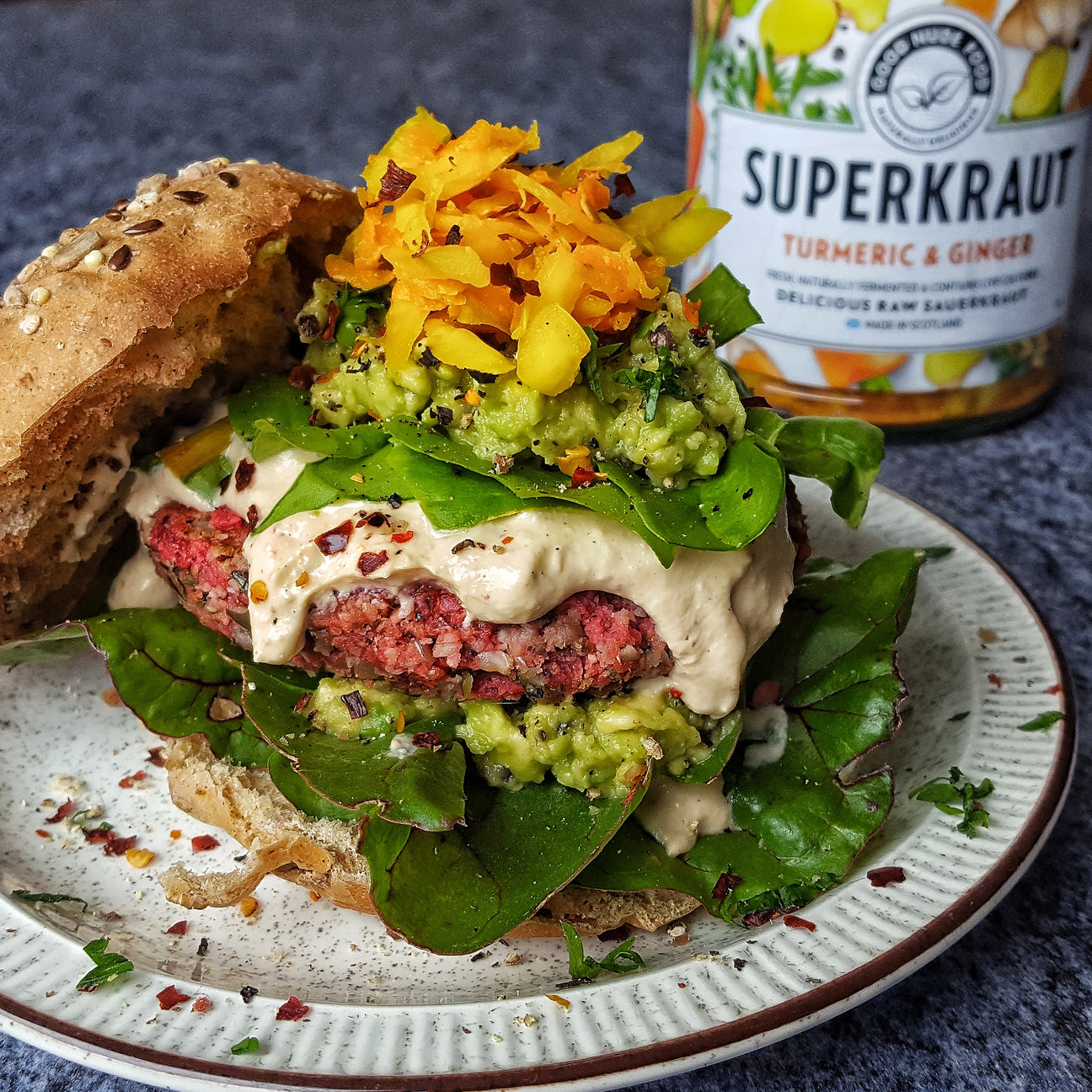 Beetroot, Sweet Potato & Quinoa Burgers Good Nude Food
