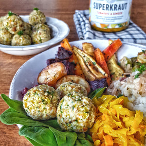 Turmeric & Ginger Gut Healthy Balls