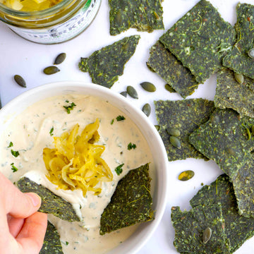 Supergreens Dehydrated Crackers