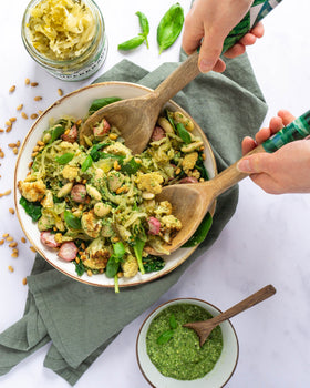 healthy lunch recipe with sauerkraut