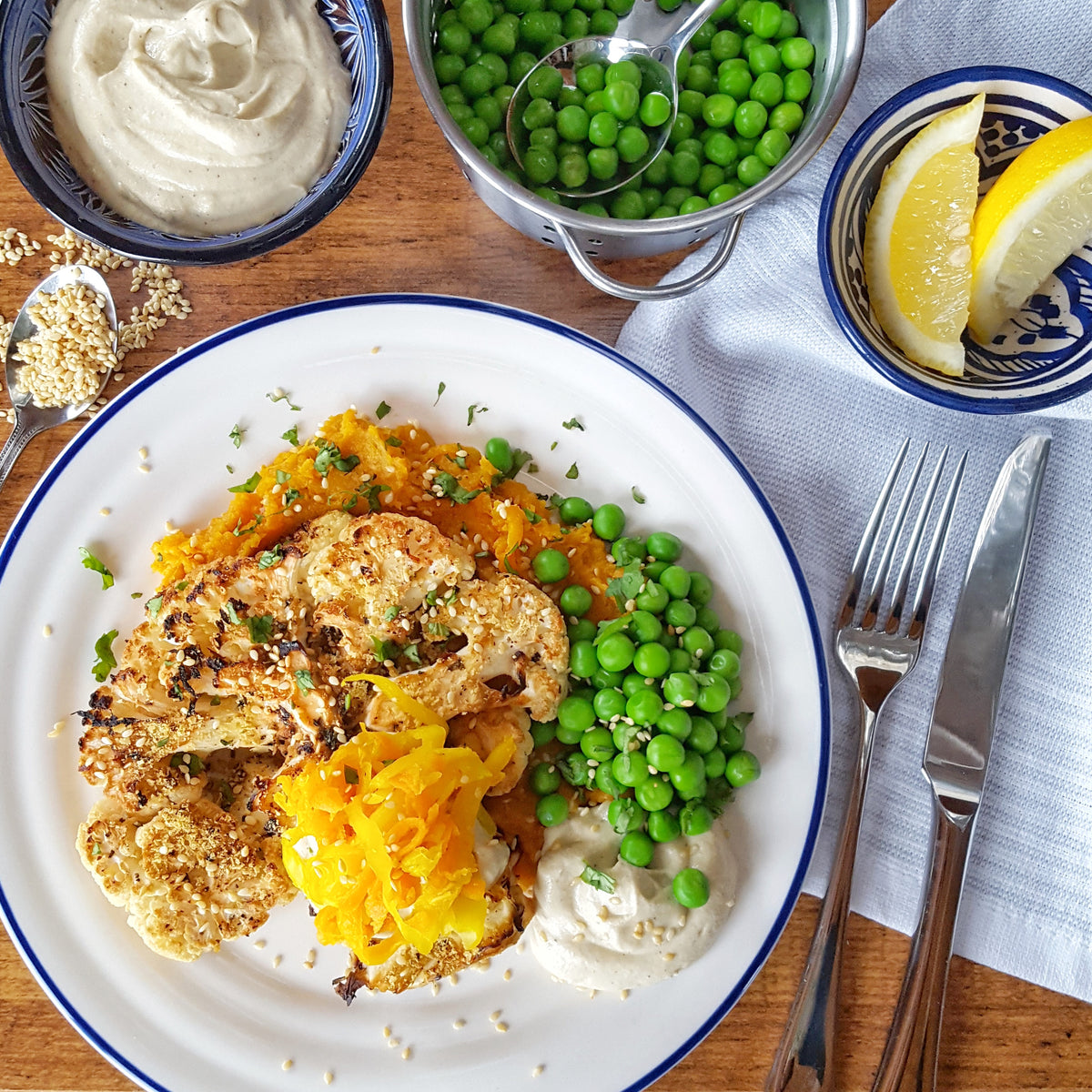 Roasted Cauliflower Steaks