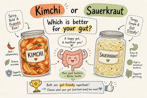 KIMCHI V SAUERKRAUT: WHICH IS BETTER FOR YOUR GUT?