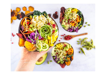 Gut Healthy Recipe - Rainbow Buddha Bowl