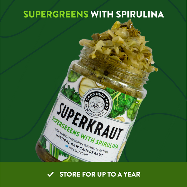 Supergreens with Spirulina Superkraut