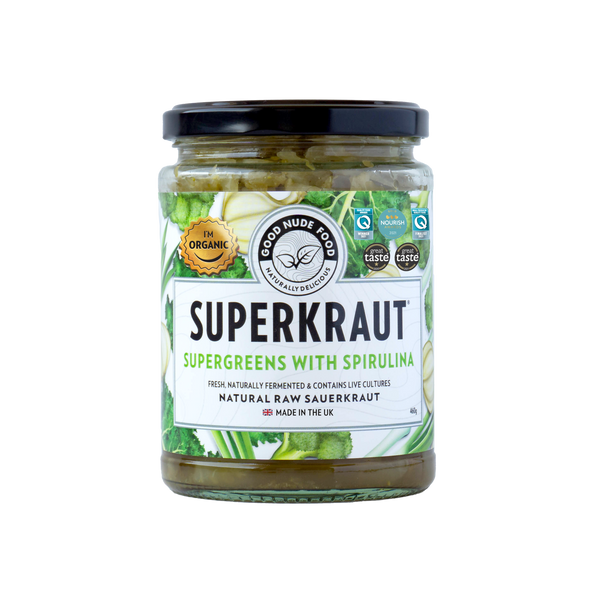 Supergreens with Spirulina Superkraut